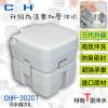 (全台瘋)第三代 活塞加壓沖水系統 20L 行動攜式車用可沖水馬桶